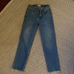 Free People Blue Denim Jeans